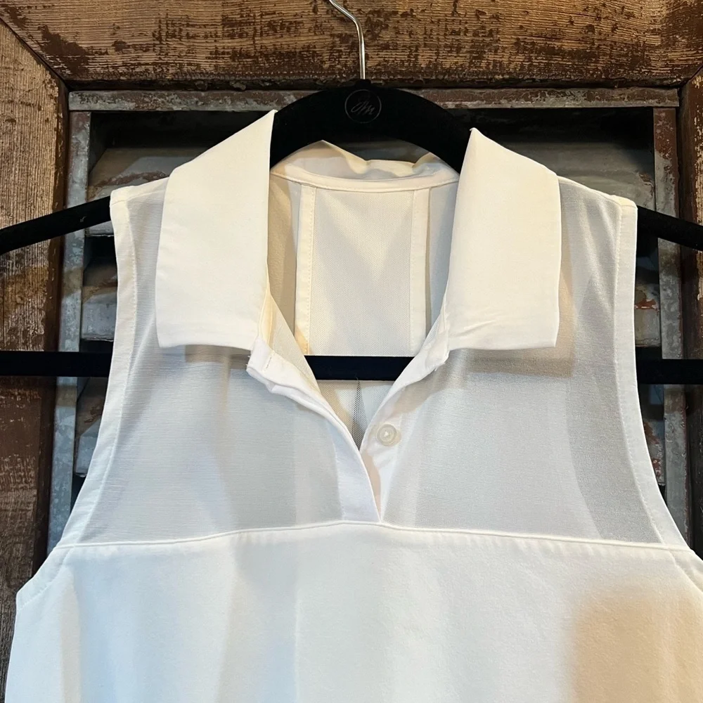 NIKE-Dry Fit Women’s Sleeveless Collard Golf Shirt